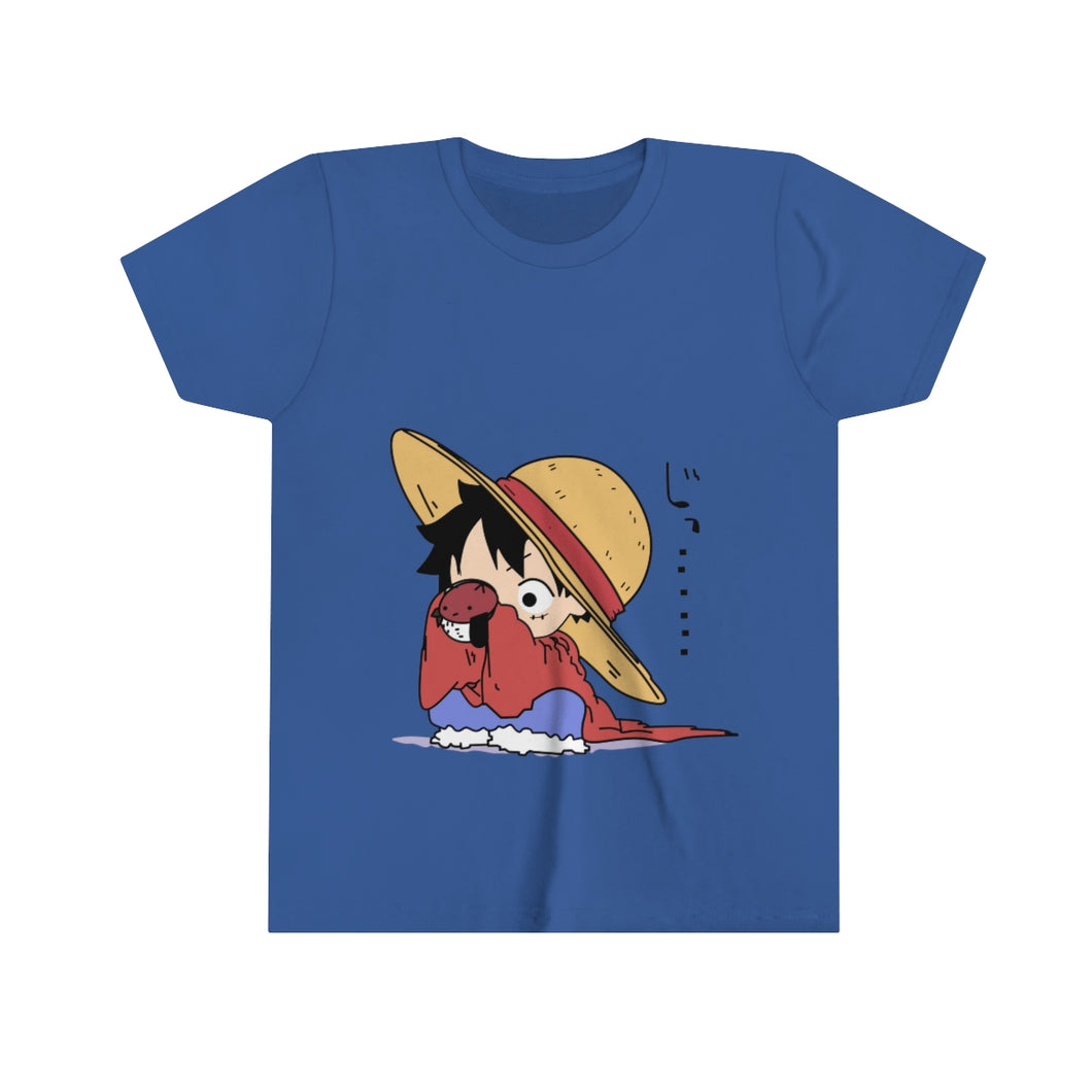 Luffy One Piece Youth Short Sleeve Tee