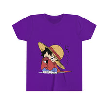 Load image into Gallery viewer, Luffy One Piece Youth Short Sleeve Tee
