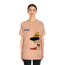 Load image into Gallery viewer, Luffy One Piece Unisex Jersey Short Sleeve Tee
