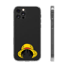 Load image into Gallery viewer, Luffy One Piece Clear Cases
