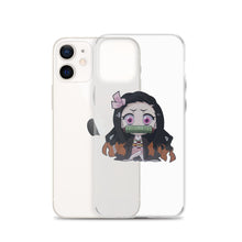 Load image into Gallery viewer, Demon Slayer Neziko iPhone Case
