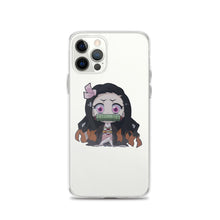 Load image into Gallery viewer, Demon Slayer Neziko iPhone Case
