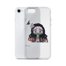 Load image into Gallery viewer, Demon Slayer Neziko iPhone Case
