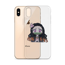 Load image into Gallery viewer, Demon Slayer Neziko iPhone Case
