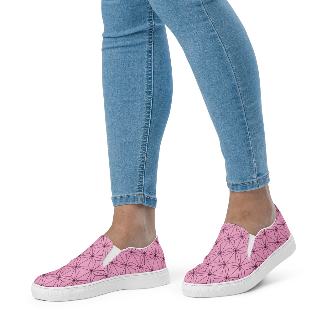 Demon Slayer 1 Women’s slip-on canvas shoes